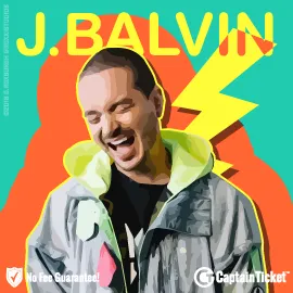 Buy J Balvin tickets for less with no service fees at Captain Ticket™ - The Original No Fee Ticket Site! #FanArtByRoxxi