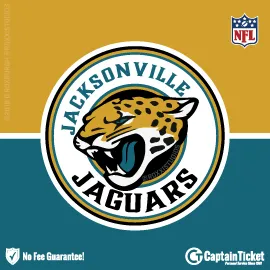 Buy Jacksonville Jaguars tickets for less with no service fees at Captain Ticket™ - The Original No Fee Ticket Site! #FanArtByRoxxi