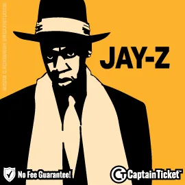 Buy Jay-Z tickets cheaper with no fees at Captain Ticket&trade; - The Original No Fee Ticket Site!