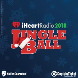 Buy iHeartRadio Jingle Ball tickets cheaper with no fees at Captain Ticket™ - The Original No Fee Ticket Site!