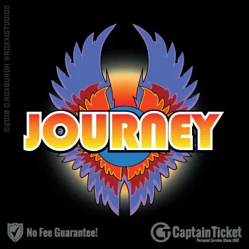 Buy Journey tickets cheaper with no fees at Captain Ticket™ - The Original No Fee Ticket Site!