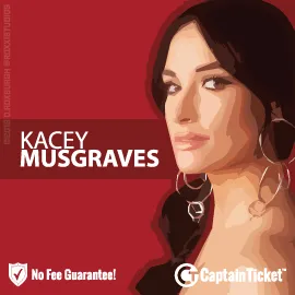 Buy Kacey Musgraves tickets cheaper with no fees at Captain Ticket™ - The Original No Fee Ticket Site!