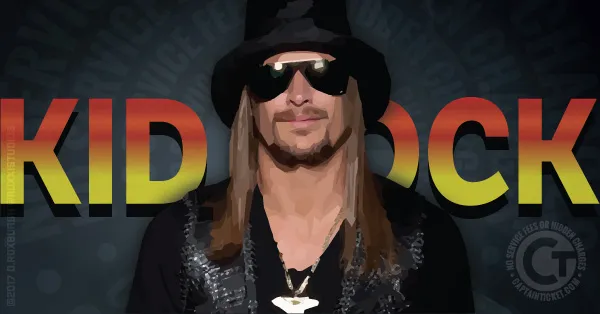 Kid Rock Tickets — Buy with No Fees at Captain Ticket, the Original No Fee Ticket Site