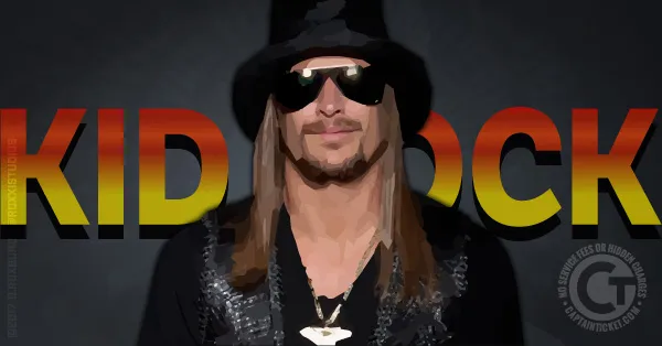 Get Kid Rock Tickets cheap with no fees or hidden charges