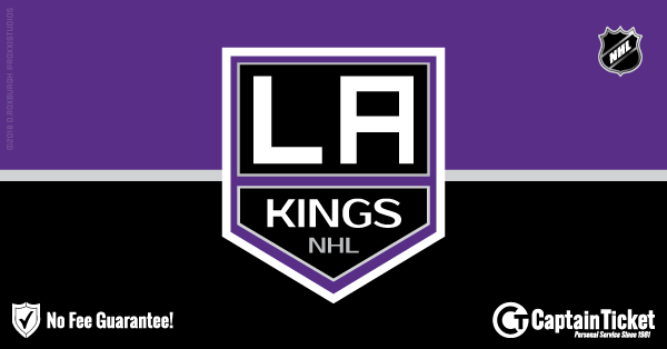 Get Los Angeles Kings tickets for less with everyday low prices and no service fees at Captain Ticket™ - The Original No Fee Ticket Site! #FanArtByRoxxi