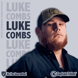 Buy Luke Combs tickets cheaper with no fees at Captain Ticket™ - The Original No Fee Ticket Site!
