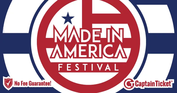 Buy Made in America Festival Tickets Cheap At Captain Ticket™ - The Original No Fee Ticket Site Buy Made in America Festival tickets cheaper with no fees at Captain Ticket™ - The Original No Fee Ticket Site!