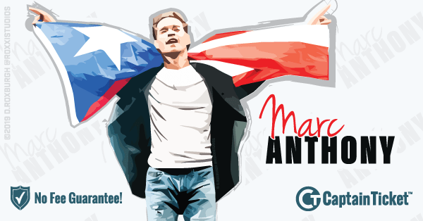 Get Marc Anthony tickets for less with everyday low prices and no service fees at Captain Ticket™ - The Original No Fee Ticket Site! #FanArtByRoxxi