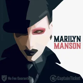 Buy Marilyn Manson tickets cheaper with no fees at Captain Ticket™ - The Original No Fee Ticket Site!