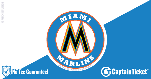 Get Miami Marlins tickets for less with everyday low prices and no service fees at Captain Ticket™ - The Original No Fee Ticket Site! #FanArtByRoxxi