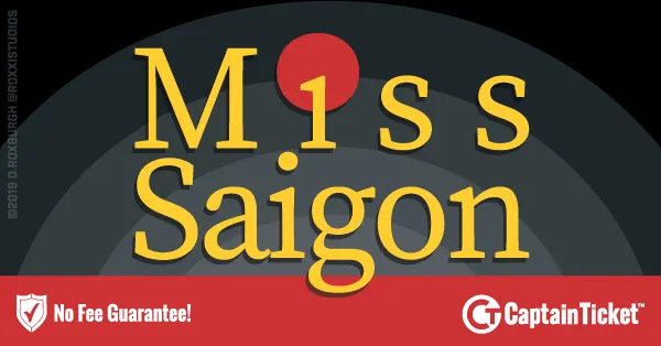 Buy Miss Saigon Tickets Cheaper At Captain Ticket™ - The Original No Fee Ticket Site! Get Miss Saigon tickets for less with everyday low prices and no service fees at Captain Ticket™ - The Original No Fee Ticket Site! #FanArtByRoxxi