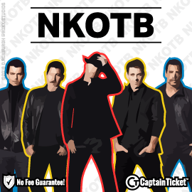 Buy New Kids on the Block tickets cheaper with no fees at Captain Ticket™ - The Original No Fee Ticket Site!