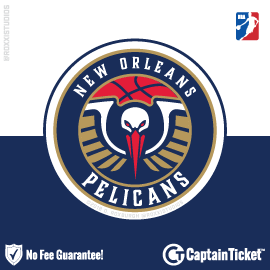 Buy New Orleans Pelicans tickets for less with no service fees at Captain Ticket™ - The Original No Fee Ticket Site! #FanArtByRoxxi
