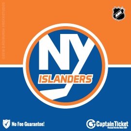 Buy New York Islanders tickets for less with no service fees at Captain Ticket™ - The Original No Fee Ticket Site! #FanArtByRoxxi