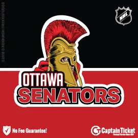 Buy Ottawa Senators tickets for less with no service fees at Captain Ticket™ - The Original No Fee Ticket Site! #FanArtByRoxxi