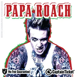 Buy Papa Roach tickets cheaper with no fees at Captain Ticket™ - The Original No Fee Ticket Site!