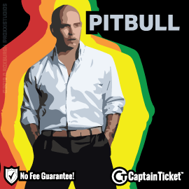 Buy Pitbull tickets for less with no service fees at Captain Ticket™ - The Original No Fee Ticket Site! #FanArtByRoxxi