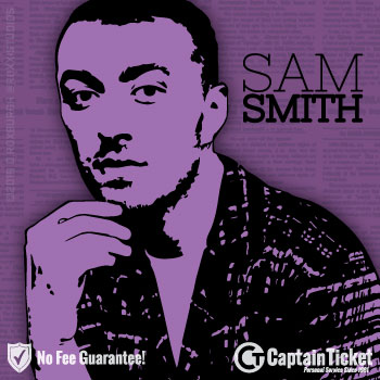 Buy Sam Smith tickets for less with no service fees at Captain Ticket™ - The Original No Fee Ticket Site! #FanArtByRoxxi