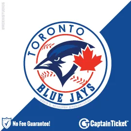 Buy Toronto Blue Jays tickets for less with no service fees at Captain Ticket™ - The Original No Fee Ticket Site! #FanArtByRoxxi