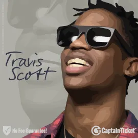 Buy Travis Scott tickets cheaper with no fees at Captain Ticket™ - The Original No Fee Ticket Site!