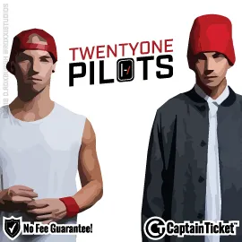Buy Twenty One Pilots tickets cheaper with no fees at Captain Ticket™ - The Original No Fee Ticket Site!