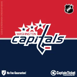 Buy Washington Capitals tickets for less with no service fees at Captain Ticket™ - The Original No Fee Ticket Site! #FanArtByRoxxi