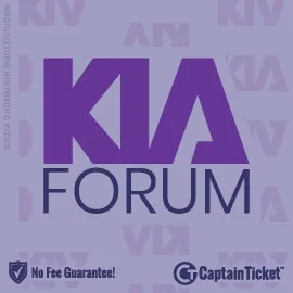 Get Kia Forum Tickets Cheaper With No Fees At Captain Ticket™ - The Original No Fee Ticket Site