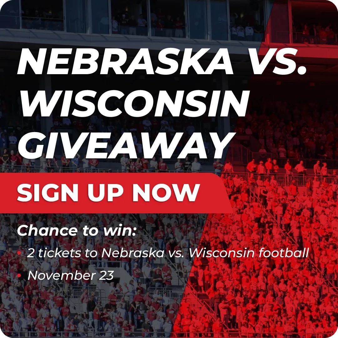 Nebraska-Wisconsin Giveaway