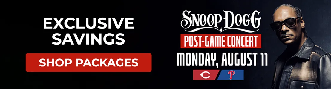 Reds + Snoop Dogg On-Field Concert Package