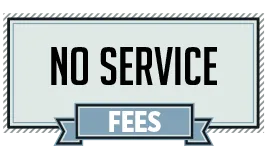 No Service Fees