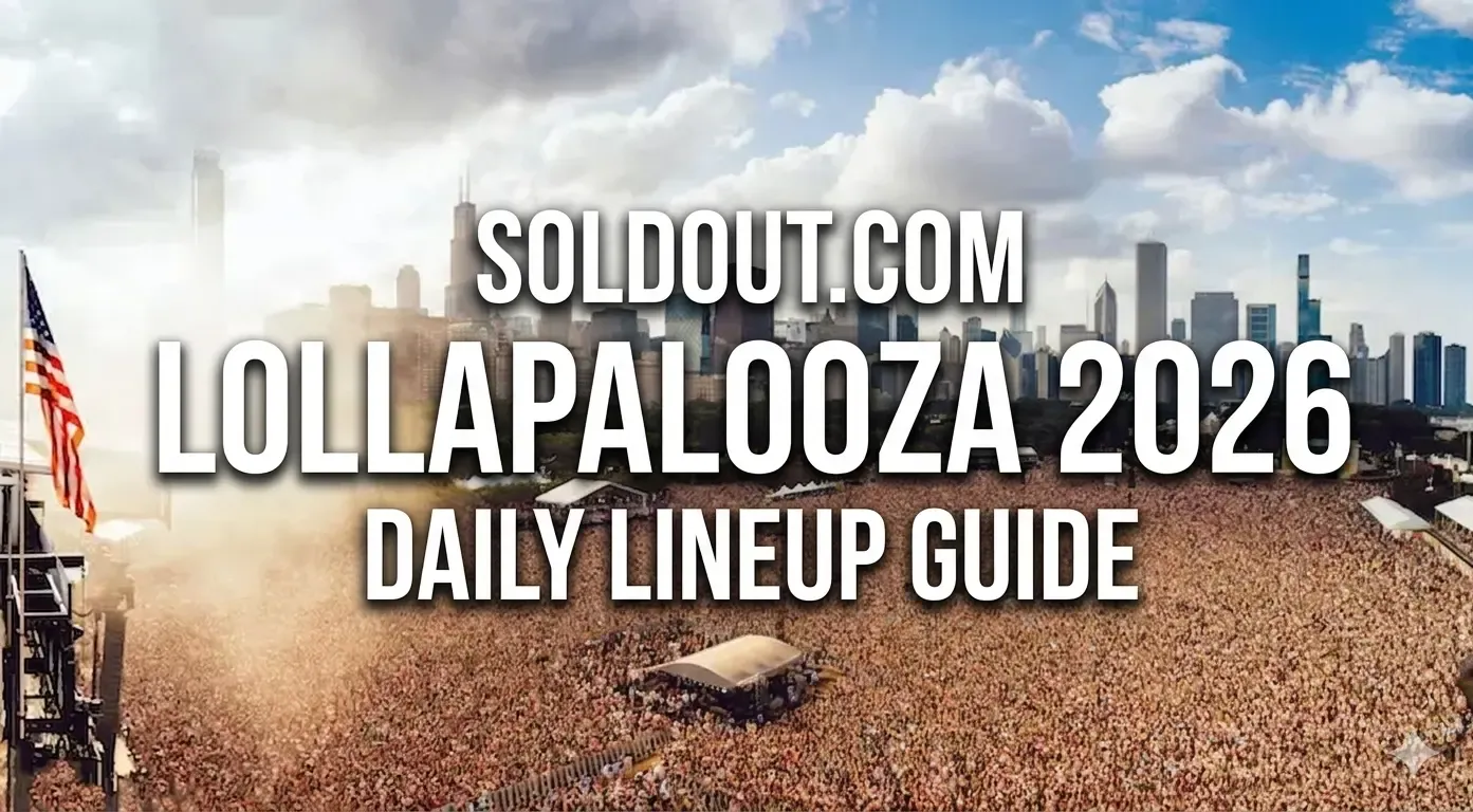 Lollapalooza Chicago crowd at Grant Park during festival performance