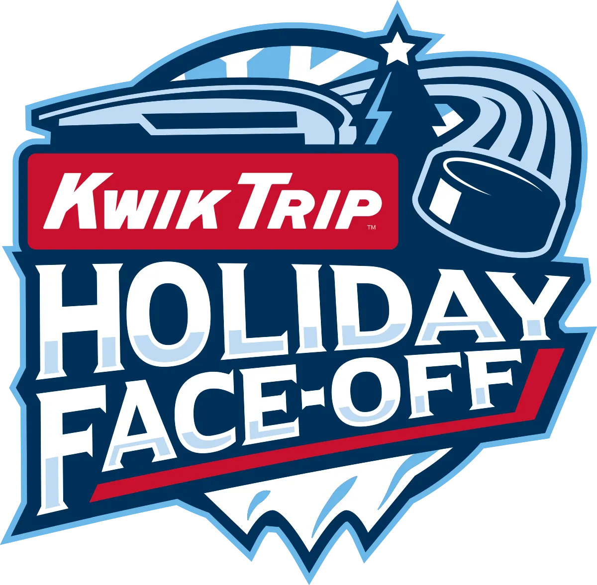 2025 Kwik Trip Holiday Face-Off Logo
