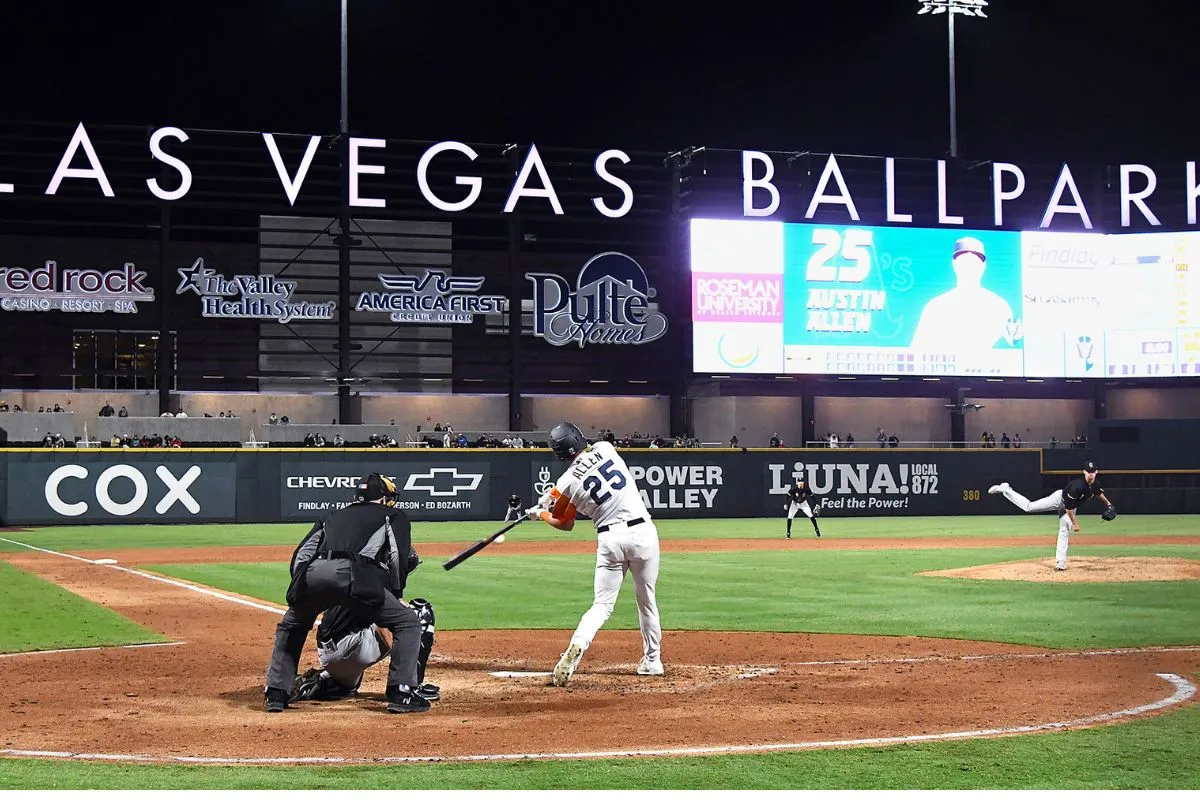 Salt Lake Bees at Las Vegas Aviators Mar 27, 2026 Las Vegas Ballpark