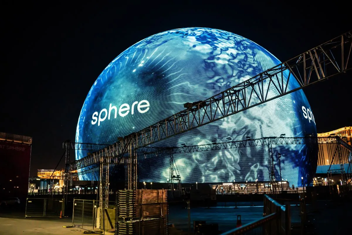 The Sphere at the Venetian Las Vegas